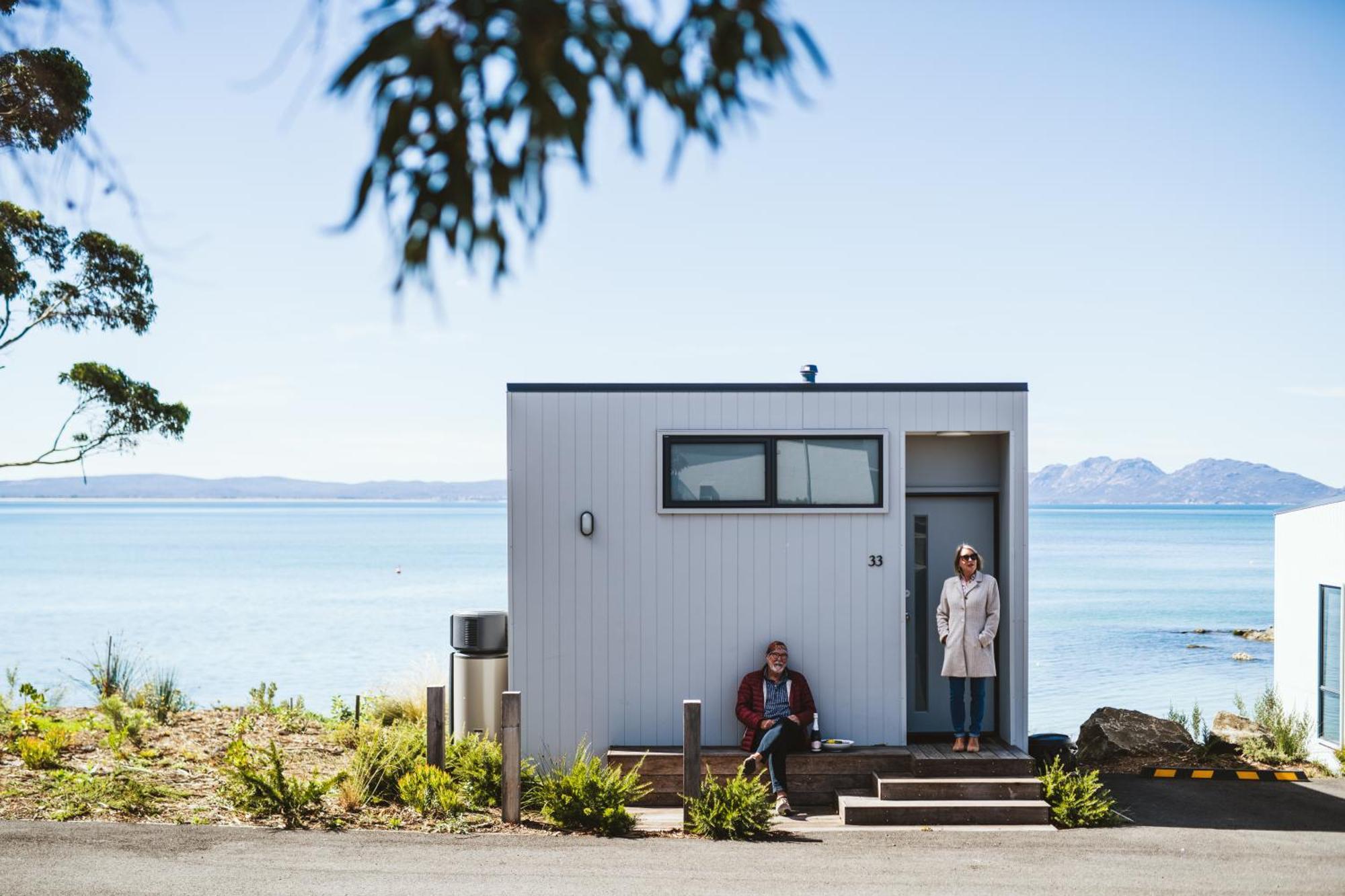 Swansea Beach Chalets Ngoại thất bức ảnh